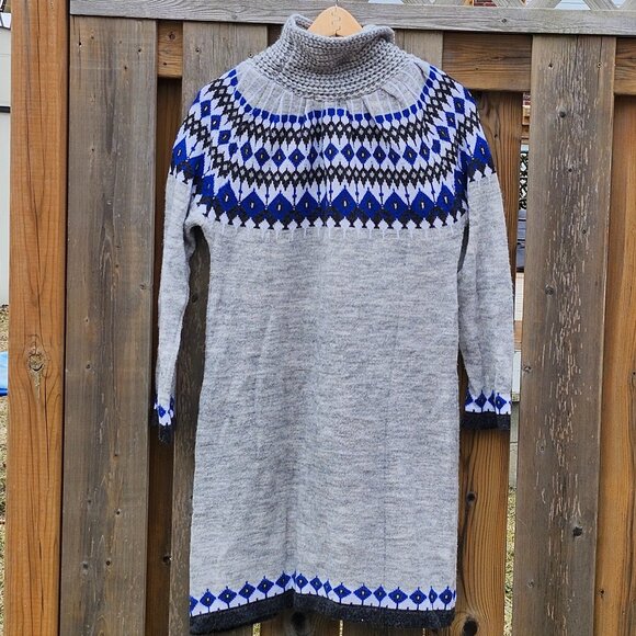 FOBYA Sweater Dress Women's Size L/XL Made in Poland - Picture 3 of 6